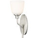 Alberta Indoor Wall Sconce Wall Light in Brushed Nickel